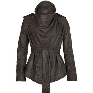All saints Whitton leather jacket